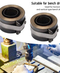 Two Pack Drill Press Return Springs Replacement Kit with heavy duty spring steel quill feed coils for bench drills in use