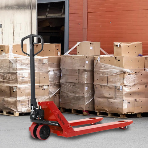 Heavy Duty Manual Pallet Jack Truck Designed To Lift 6600 Pounds With Ease And Deliver Butter Smooth Hydraulic Operation For Every Warehouse Chore Or Commercial Receiving Task Without Breaking A Sweat