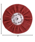 High Speed Satin Metal Finishing Disc For Angle Grinders Up To 3000 RPM Gives A Slick Very Fine Maroon Satin Finish Like 320 400 Grit