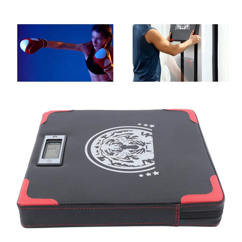 Rock Solid Wall Mounted Boxing Punch Force Tester Durable Multi Layer Striking Pad For Home Gym measuring impact force.