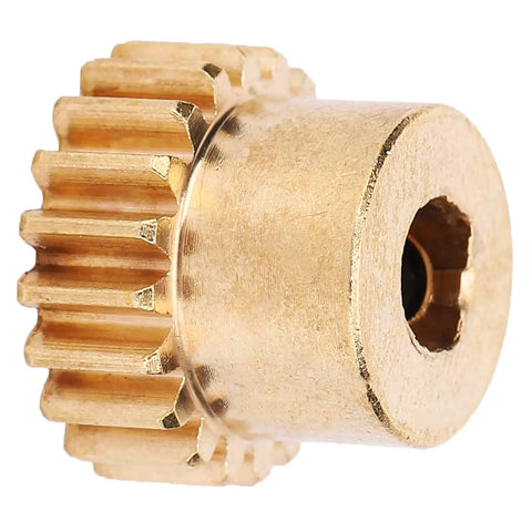 Beefy Brass Gear Replacement With 20 Teeth And 6mm Bore For 0.8 MOD Robotic Applications In Industrial Robots Antirust Durable