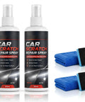 Two Pack Universal Car Scratch Repair Spray Neutralizes Gnarly Surface Scuffs Fast With A Protective Blend That Keeps Your Paint Pristine So Your Ride Stays Crisp Without Color Mixing Hassles