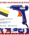 97 Piece Car Dent Repair Kit With Golden Lifter, Slide Hammer T-Bar, Bridge Puller, Paintless Dent Removal Tools For Dings And Car Refrigerator Door Dents, DIY Auto Body Fix At Home That Will Not Scratch Paint hot melt glue gun with glue sticks