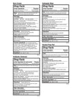 Be Smart Get Prepared OSHA/ANSI First Aid Kit packaging front view showing drug facts panels