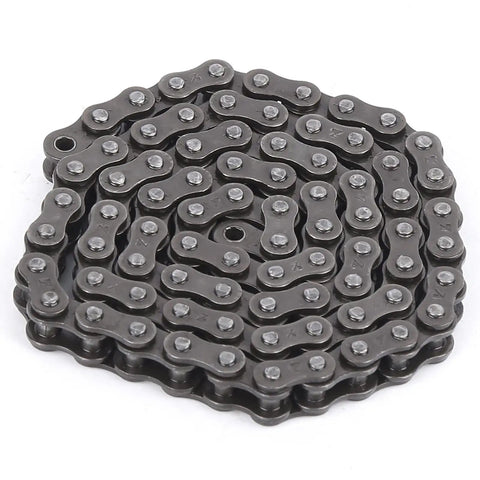 Heavy Duty Carbon Steel Roller Chain Half Meter Length Perfect For DIY Robotics Projects And TETRIX FTC FRC Builds With Customizable Cut Options And Super Strong Rigidity For Smooth Mecha Movement On Field Plays.