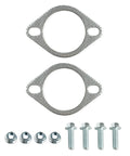 YAMAKATO 2.5-inch high-temp exhaust gasket set with two gaskets and hardware (four bolts, four nuts)