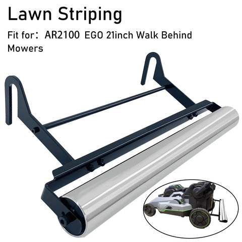 Stainless Steel Mower Striping Kit For 21 Inch Walk Behind Mowers Compatible With EGO 21 Inch Models Delivers Pro Grade Lawn Stripes