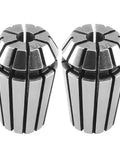 Two Pack ER11 Collet One Eighth Inch High Precision Spring Collet Chuck for CNC Engraving Machines and Milling Lathe Tools