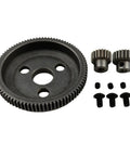 Beefed Up 48P 86T Spur Gear Set With 19T And 21T Pinions For 1/10 Slash 2WD Rustler 2WD Stampede 2WD Hardened Steel Construction