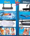Comparison of large waterproof phone pouch with sealing strip, floating dry bag for kayaks vs generic models, IPX8 rating, universal fit
