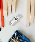 Heavy Duty Automotive Wheel Lug Nut Kit And Hub Bolt Replacement Set Compatible With Toyota Cars For Durable Universal Fit And Enhanced Tire Stability, silver steel