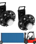 Industrial Grade Shipping Container Wheels Featuring An 8x6.5 Lug Pattern With Super Badass 8000 Lbs Capacity Expertly Crafted From Premium Steel for loading containers.