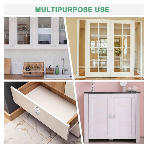 Multipurpose use of 2-Pack Stainless Steel Flush Ring Pull Handles 2.56 x 1.18 Inch Recessed Door Pulls on various doors and cabinets