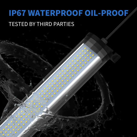 40W IP66 Explosion Proof LED Machine Light with wide angle illumination, oil and dust proof, with waterproof casing.