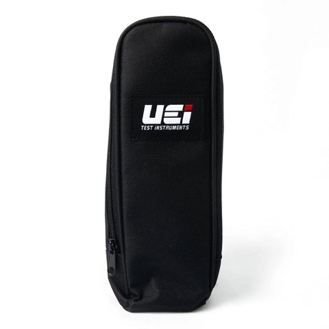Carrying case for Industrial Grade Digital Clamp Meter With Auto Ranging For HVAC And Electrical Testing, zipper closure.