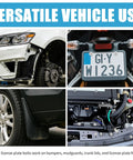 40Pc M6x20mm Engine Dress Up Kit With Spacer And Dress Up Bolts In Silver For Car Engine Bay Enhancement And Show Off A Subtle Hardware Upgrade That Makes Your Engine Look Thoughtful And Custom. Silver M6 bolts on car bumper, plate, mudguard and engine bay