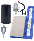 All In One RV Generator Tune Up Kit With Oil Filter 122-0836 Air Filter 140-3116 Fuel Filter 149-2341-01 And Electric Fuel Pump E11015