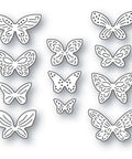 11 Piece Butterfly Metal Die Cuts Set For DIY Cards Scrapbooking And Embossing Frames Wedding Stencils High Detail Carbon Steel Dies