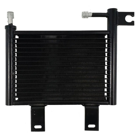 Heavy Duty Transmission Oil Cooler Perfect For Hyundai Tucson 2005-2009 Featuring 2.0L And 2.7L Engines, black metal unit