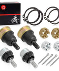 Beefed Up Upper And Lower A Arm Ball Joint Kit For Recon 250 TRX250 2X4 ES 1997 2023 Includes 2 Upper Joints 2 Lower Joints And Circlips Replacement Durable OEM Style, ball joints and circlips