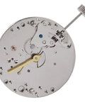 ST3600 Mechanical Watch Movement Replacement Part For Repairing And Restoration with 17 jewels and smooth gear train visible