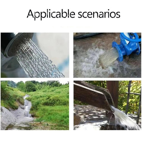 Scenarios for Ultra Portable 150W Micro Hydro Turbine Generator for Home and Camping with water sources and intake points.