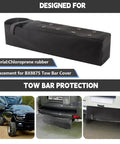 Beefed Up Tow Bar Cover That Fits Aladdin Aventa LX Aventa II Alpha Karbar And NSA Ready Brute Elite II Tow Hitch Protector Cap Weatherproof 27.59x10.16In over hitch