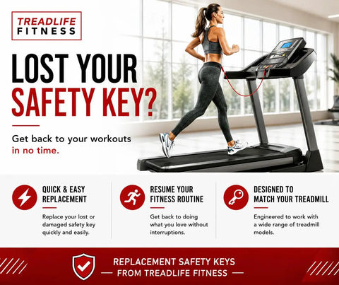 Replacement Treadmill Key For Rebok Models Part 301180 Fits Select Home Treadmills Includes Free Treadmill Lube Easy Install Reliable Accessory For Your Gym Cardio Machine