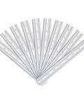 Aluminum DIN Rails 10 Pack, 1 Meter Each, Top Hat Slotted Design, RoHS Compliant, Pro Grade Durability, 35mm Wide By 7.5mm High, DIY Friendly Cut To Length