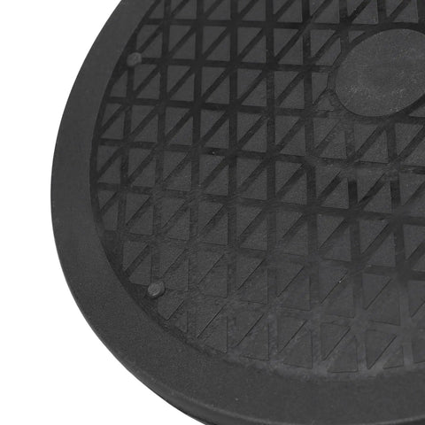 Close-up of Heavy Duty 10 Inch Bonsai Turntable Base With Steel Ball Bearings Lazy Susan Rotating Stand surface texture.