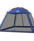 10 By 10 Feet Screen House For Patios And Backyard Hangouts, 86 Inch Center Height, UV Resistant 190T Polyester, Mesh Wall Canopy Tent