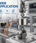50 Kg Mini Load Cell Sensor For Tension And Compression Testing, Top Notch Precision 0.1 Percent, Stable Force Readings For Lab And Production Use, Great For Experimental Setups And Quality Control, stainless steel load cell in tension test setup
