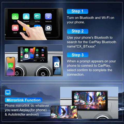 Audi Wireless CarPlay And Android Auto Retrofit Kit With Decoder Module For 3G MMI Systems 2008 To 2018 A4 A5 S4 S5 Q5 RS4 RS5