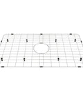 Stainless Steel Kitchen Sink Grid And Protector For Single Bowl 27 3 Eighths By 15 3 Eighths Inches Bottom Grid With Center Drain Hole Top Notch