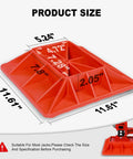Base Mate for 48 Inch Utility High Lift Farm Jack With Base Mate And Off Road Base Stand For Sand Mud Snow Recovery Lifts