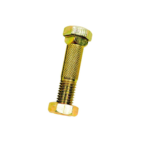 Tension bolt from Tie Down Kit 48 Inch By Three Quarter Inch Double Head Anchoring System With Straps And Bolts 4 Pack For Manufactured Homes