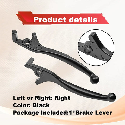Right Hydraulic Disc Brake Lever For Dirt Pit Bikes 90cc To 125cc With 8mm Bolt Hole