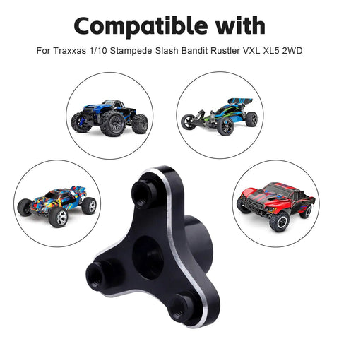 Slipper Clutch Eliminator For Traxxas 1/10 Rustler VXL Slash Stampede Bandit XL5 2WD RC Cars Beef Up Performance Easy To Install