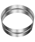 Rugged 8 Inch Galvanized Duct Connector For Dryer Vent Extension And Secure Metal Hose Coupler With Easy Fit Airtight Seal No Fuss Heavy Duty Pipe Joiner For Smooth Airflow And Leak Free Performance, 8-inch galvanized steel duct connector
