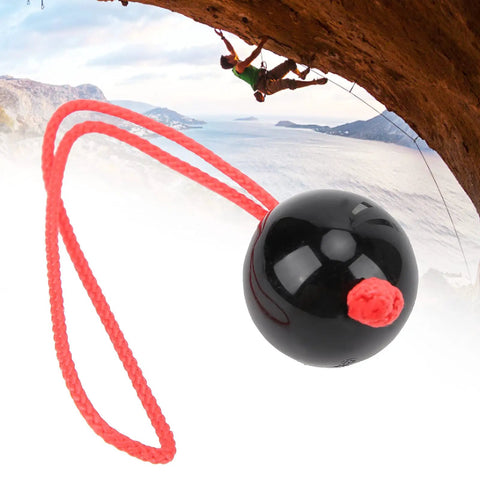 Tree Climbing Ball For Arborists And Climbing Enthusiasts, Friction Saver Retriever Ball With Rope Ring, Ultra Lightweight 23g Plastic Ball