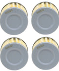 4 Pack Air Intake Filter Cartridge 65 mm By 72 mm 15 Micron Replacement 90950500000 C75 2 For Becker Dry Vane Vacuum Pumps image