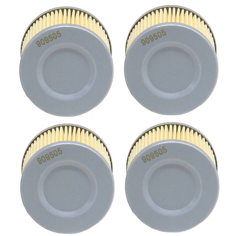 4 Pack Air Intake Filter Cartridge 65 mm By 72 mm 15 Micron Replacement 90950500000 C75 2 For Becker Dry Vane Vacuum Pumps image