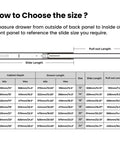 Chart showing measurement guide for 22-inch center mount drawer slides, indicating cabinet depth, drawer length, and slide sizes.
