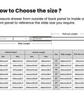 How to choose the size for Heavy Duty 5 Pack 16 Inch Black Center Mount Drawer Slides For Cabinets, measure drawer lengths.