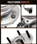 Rear Wheel Bearing Hub Assembly Beefed-Up 512493 Fits Dodge Grand Caravan 2012-2019 And Chrysler Town And Country 5 Lug With ABS