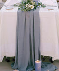 Elegant table setting with 24 Pack Outdoor Curtain And Tablecloth Weights Black Heavyweight Ball Clips anchoring the cloth.