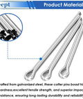 315Pcs Cotter Pin Assortment Kit Zinc Plated Steel Split Pins Fasteners For Auto And Truck Axles Trailer Hitches Tractors