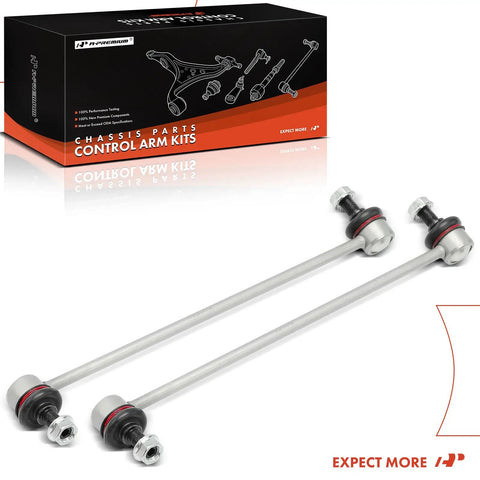 Front Sway Bar Link Stabilizer For Honda Pilot 2016 To 2023 Ridgeline 2017 To 2024 Passport 2019 To 2024 And Acura MDX 2014 To 2020 And 2022 To 2023 Front Left Right Direct Fit For A Smooth Ride No Wobble And Easy Bolt On Installation, pair with box