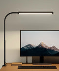 Eye Friendly LED Desk Lamp With 360 Degree Flexible Gooseneck Clamp On Light For Home Office And Dorm, Touch Control