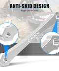 Keep Your Beast Shiftin Smooth And Knock Out Belt Drag On Tough Terrain This Precision Clutch Alignment Tool Drops Right Into Polaris RZR 900 Specs Fast, silver anti-skid design tool.